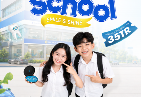 Ngày hội chỉnh nha Back to School – Smile & Shine: Kiểm tra răng, nhận ưu đãi chỉnh nha đến 35 triệu đồng